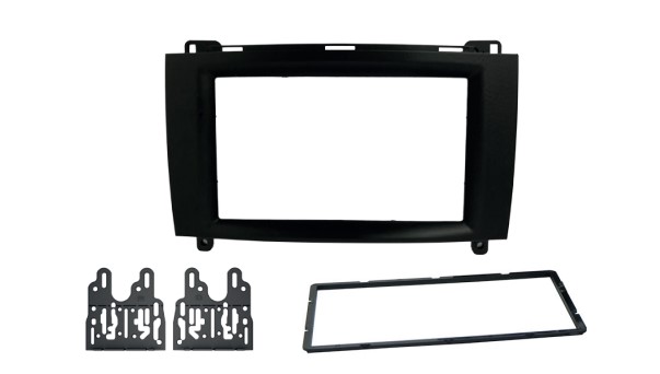 MOLDURA PAINEL 2 DIN MERCEDES B200/SPRINTER 415 B200