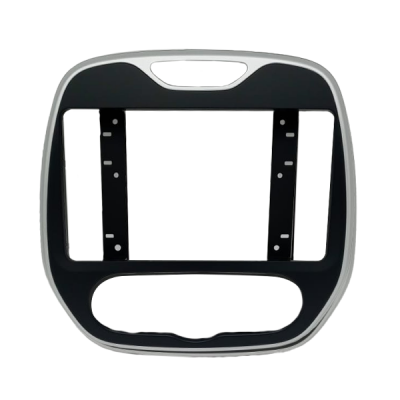 moldura-8"-9"-renault-captur-2017-2021-padrao-pioneer-modelos-zs8280-zs9380---ar-analogico-preta-fos