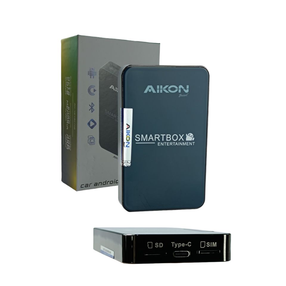 CAR ANDROID BOX OCTA QUALCOMM 4/64 CHIP 4G AIKON
