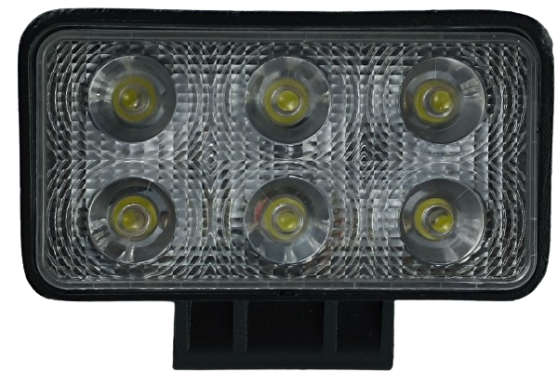 FAROL DE LED RETANGULAR 11X8X4,5 CM 3 LEDS 12/24V