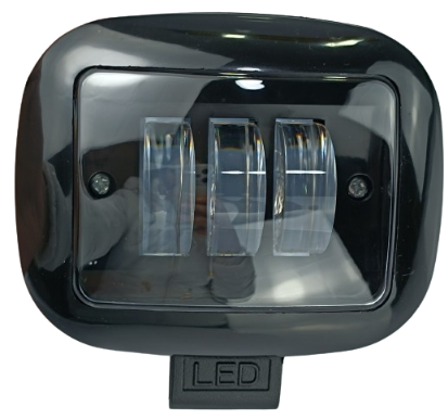FAROL DE LED RETANGULAR 3 LEDS 30W 12X9,3X6 CM 12-24V