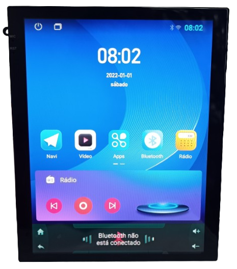 CENTRAL MULTIMIDIA ANDROID 2 DIN 9.7 TESLA 2 MIX CAR PLAY 2GB/32GB
