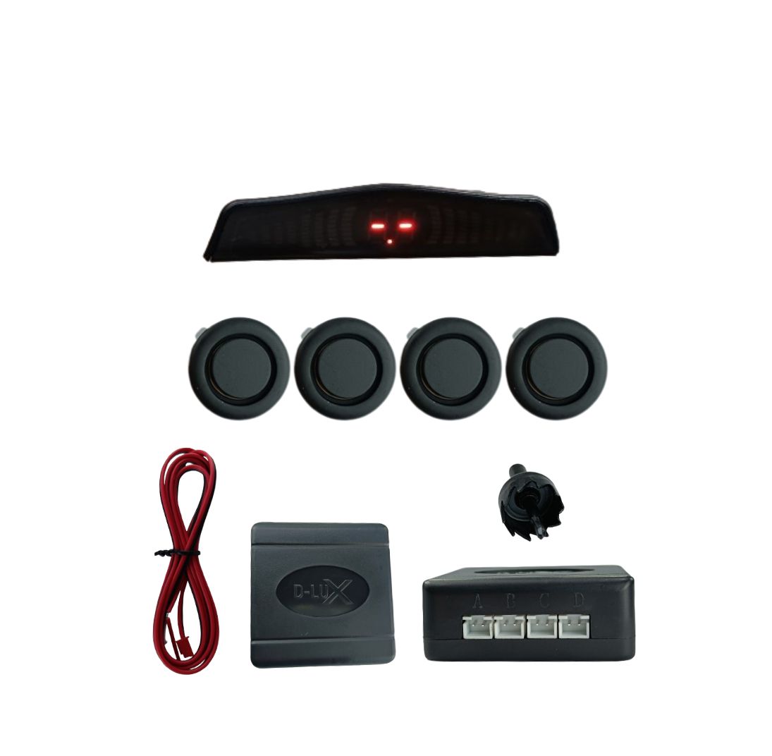 Sensor de estacio. dlux c/ display preto fosco 18mm