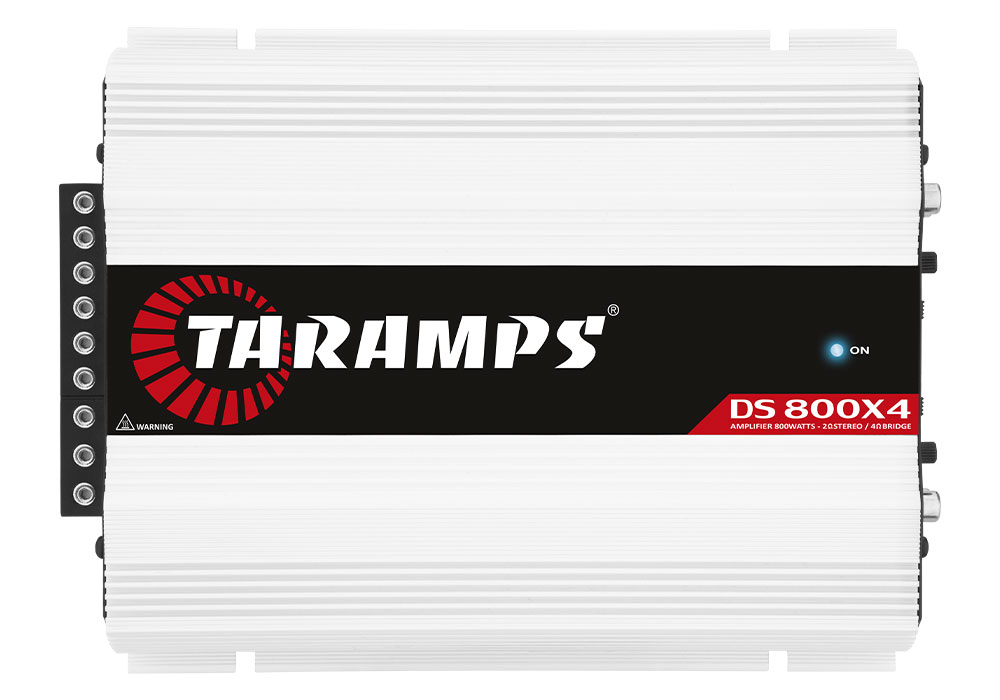 AMPLIFICADOR TARAMPS CLASS D 800X4  WATTS 2 OHMS V4