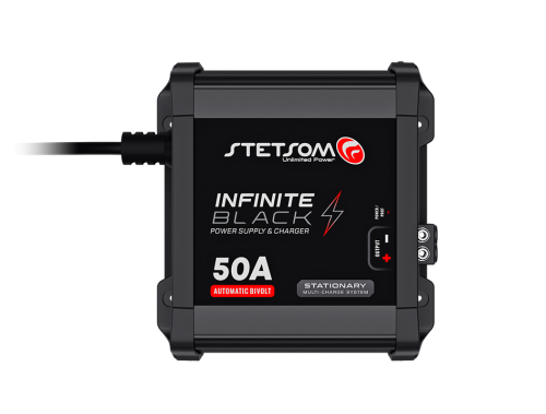 FONTE AUTOMOTIVA INFINITE BLACK 50 AMPERES BIVOLT STETSOM