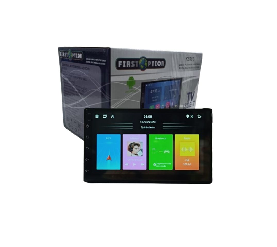 CENTRAL MULTIMIDIA ANDROID 2 DIN 7" CARPLAY 2G/32G