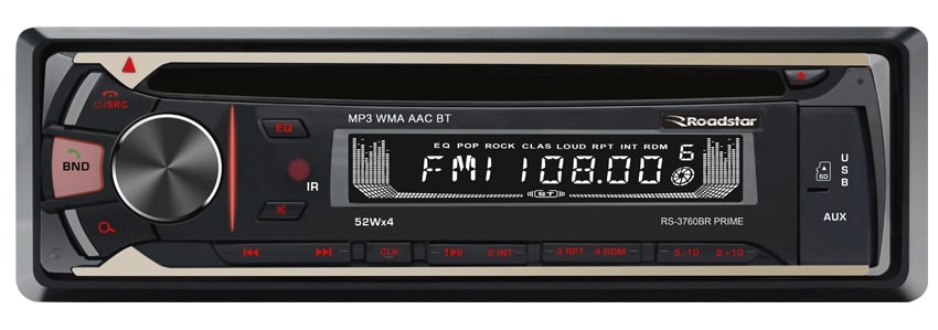 RADIO ROADSTAR CD PLAYER BT/SD/AUX/USB 4X52 WATTS RMS
