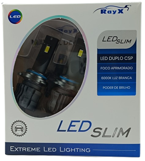 LAMPADA LED RAYX H1 SLIM 6000K