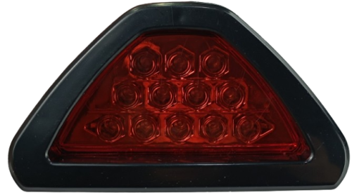 BRAKE LIGHT TRIANGULAR UNIVERSAL 12X7X3X5 CM CINOY