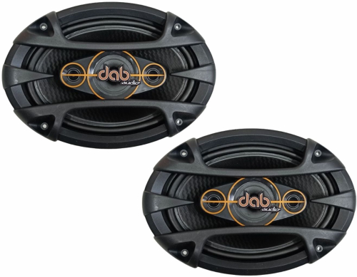 ALTO FALANTE DAB AUDIO 6X9 POLEGADAS QUADRIAXIAL 200W RMS 4 OHMS LINE BLACK