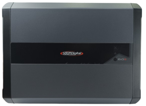 AMPLIFICADOR SD5000.1 2 OHMS EVO 5 5000W RMS SOUNDIGITAL