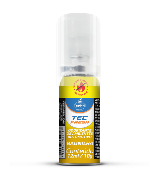 AROMATIZANTE MINI TECFRESH BAUNILHA TECBRIL 12ML / 10G
