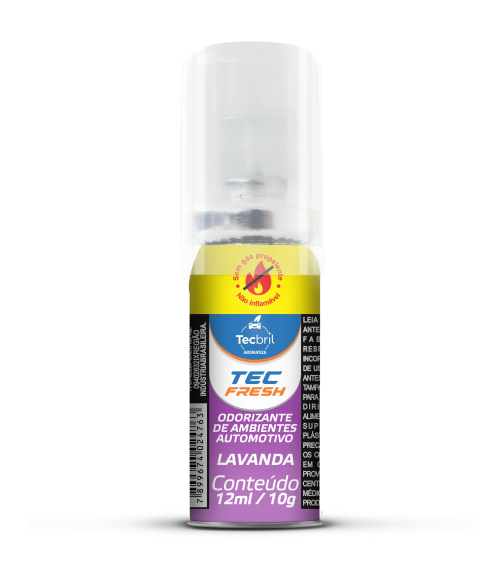 AROMATIZANTE MINI TECFRESH LAVANDA TECBRIL 12ML - 10G