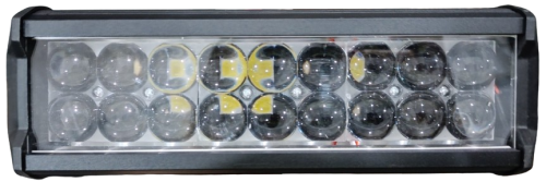 BARRA DE LED RETANGULAR 26CM 18 LEDS 54W 12-24V