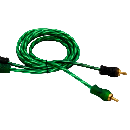 CABO RCA 1 MTS TECHNOISE SERIES 200P 4MM SILICONE CONECTOR PVC