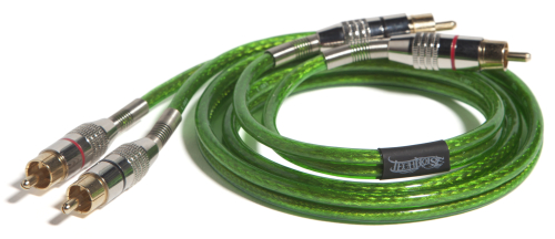 CABO RCA 1 MTS TECHNOISE VERDE SERIES 400 PRO