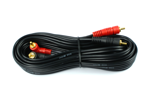 CABO RCA 5 MTS PRETO PONTA 90 G. PCT C/ 10 UNIDADES KX3