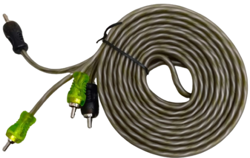 CABO RCA 5 MTS TECHNOISE SERIES 200P 4MM SILICONE CONECTOR PVC