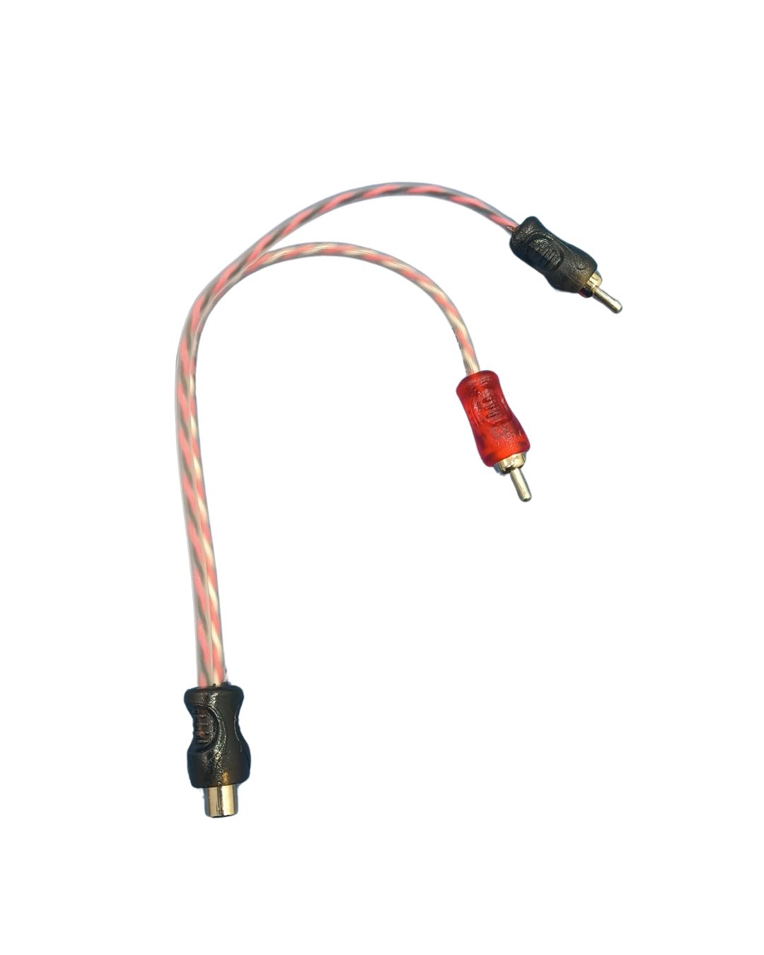 CABO RCA Y 2M + 1F TRANSPARENTE FLEXIVEL EDIÇÃO LIMITADA KX3