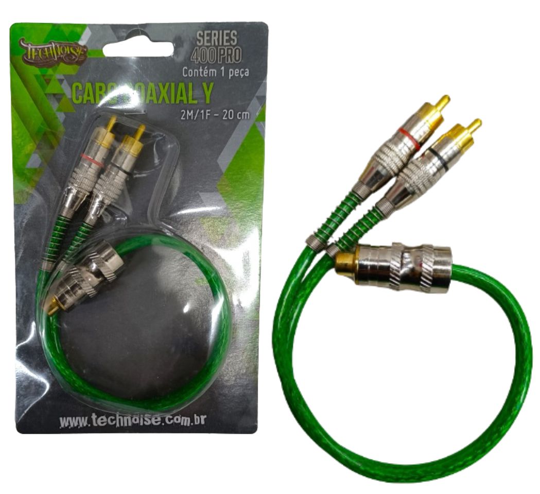 CABO RCA Y 2M+1F TECHNOISE 5MM SERIES 400