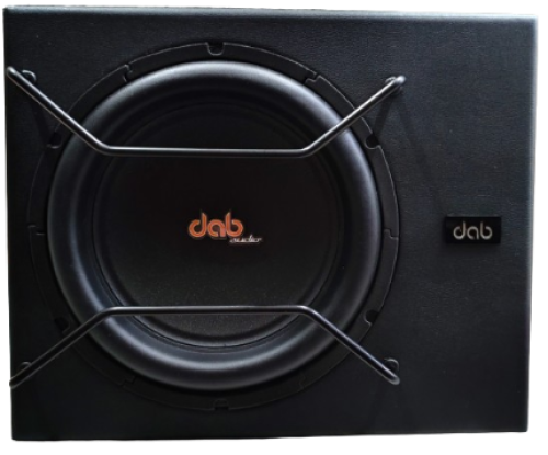 CAIXA AMPLIFICADA DAB AUDIO 10" SLIM SELADA 1 CANAL 200W RMS