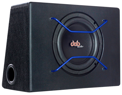 CAIXA AMPLIFICADA DAB AUDIO 8" TRAPEZIO DUTADA 200W RMS