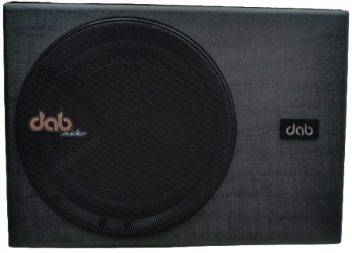 CAIXA AMPLIFICADA DAB AUDIO 8" ULTRA SLIM SELADA 1 CANAL 200W RMS