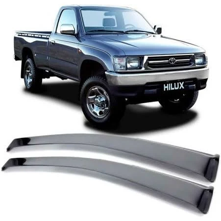 CALHA DE CHUVA 2P HILUX CABINE SIMPLES 1997 A 2004
