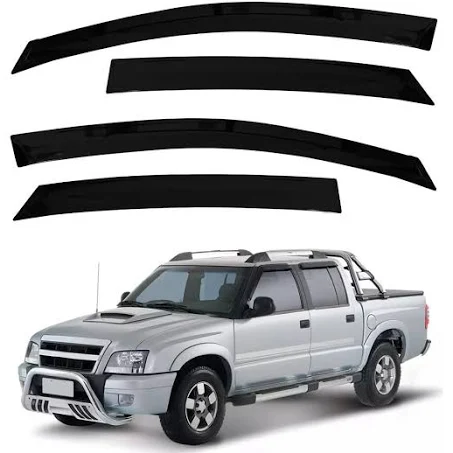 CALHA DE CHUVA 4P S10 CABINE DUPLA 4P 1996 A 2011