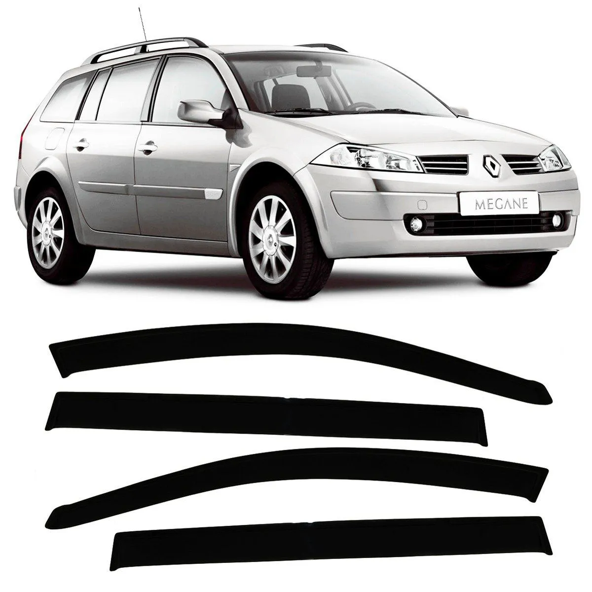 CALHA DE CHUVA AUTOMOTIVA MEGANE GRANTUR 4P