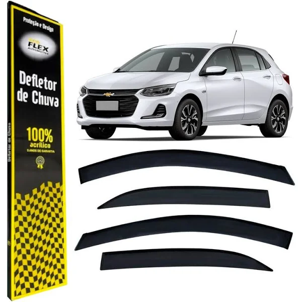 CALHA DE CHUVA AUTOMOTIVA NOVO ONIX 4P HATCH 2020 A 2023