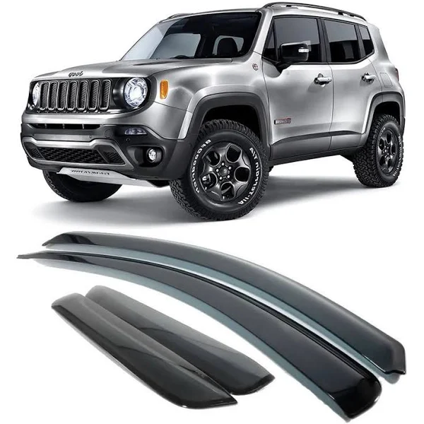 CALHA DE CHUVA AUTOMOTIVA RENEGADE 4P 2015 A 2023