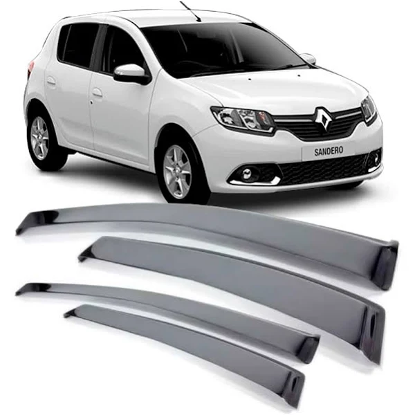 CALHA DE CHUVA AUTOMOTIVA SANDERO 4P 2008 A 2014