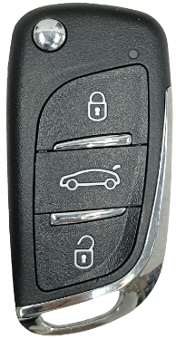 CANIVETE CITROEN / PEUGEOT 3 BOTOES POSITRON FLEX