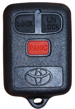 CAPA CONTROLE TOYOTA COROLLA ANTIGO 2 BOTOES + PANICO