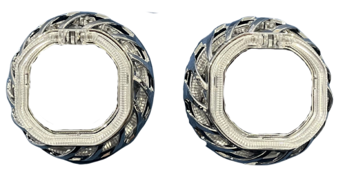 CAPA PARA PROJETOR RETROFIT 2.5" FUNÇÃO BRANCO / ROSA FORCE FULL