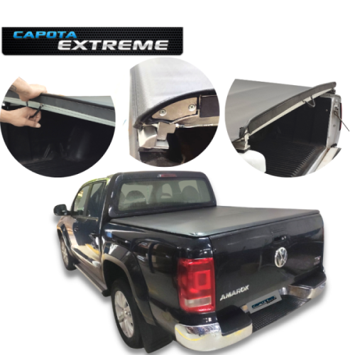 CAPOTA MARÍTIMA AMAROK CAB DUPLA 2010 ACIMA LOOK SYSTEM