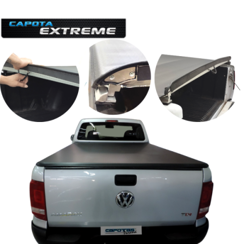 CAPOTA MARÍTIMA AMAROK CAB SIMPLES 2011 ACIMA LOCK SYSTEM