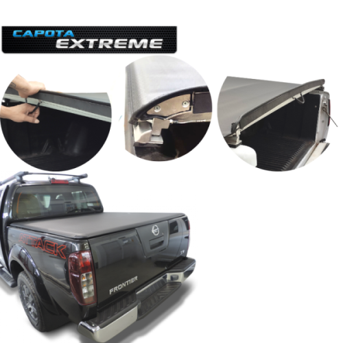 CAPOTA MARÍTIMA FRONTIER CAB DUPLA 2008 ATÉ 2015 LOOK SYSTEM