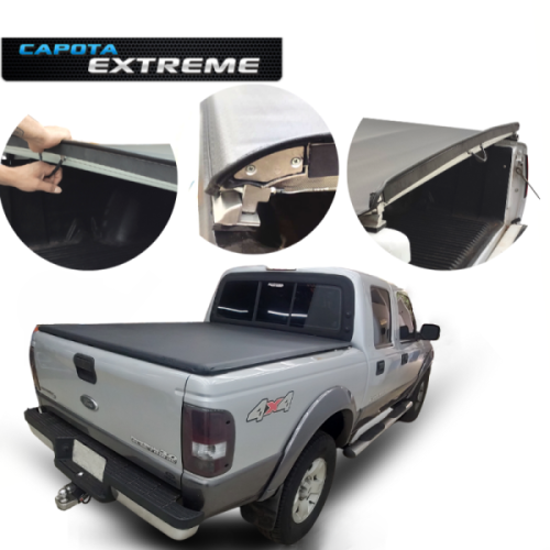 CAPOTA MARITIMA RANGER CAB. DUPLA 1997 A 2012 LOCK SYSTEM