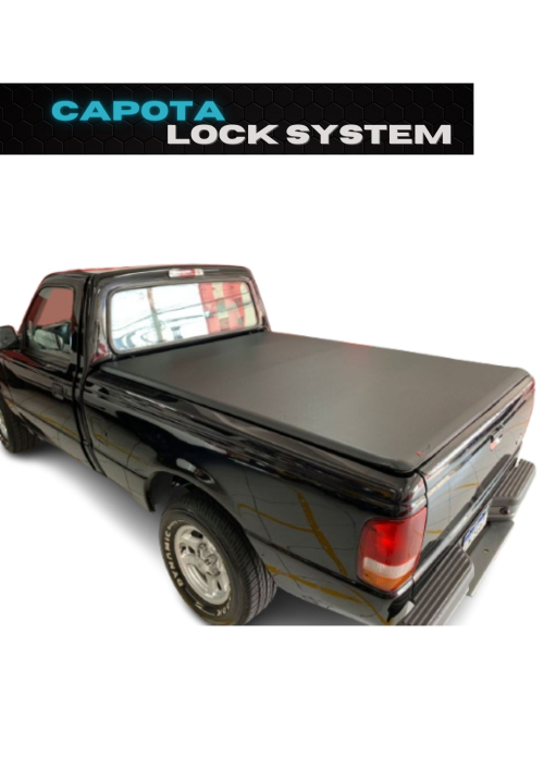 CAPOTA MARÍTIMA RANGER CAB. SIMPLES E CAB. ESTENDIDA 1994 A 2012 LOCK SYSTEM