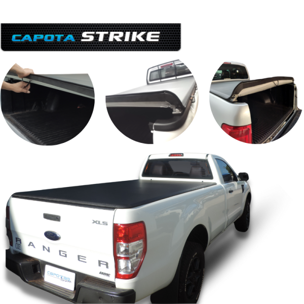 CAPOTA MARÍTIMA RANGER CABINE SIMPLES 2013 ACIMA LOCK SYSTEM