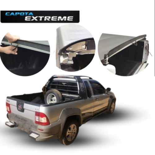 CAPOTA MARITIMA STRADA CAB. ESTENDIDA 2009 A 2013 C/ ESTEPE C/ GANCHO LOCK SYSTEM