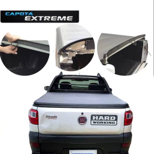 CAPOTA MARITIMA STRADA CAB SIMPLES WORKING 2014 A 2020 LOCK SYSTEM