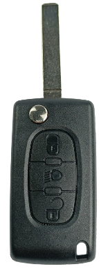 CARCACA CHAVE CITROEN 3 BOTOES