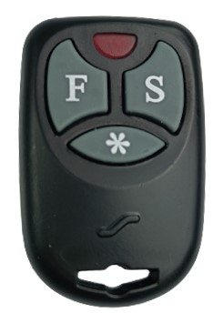 CARCACA CONTROLE SISTEC SX40 3 TECLAS