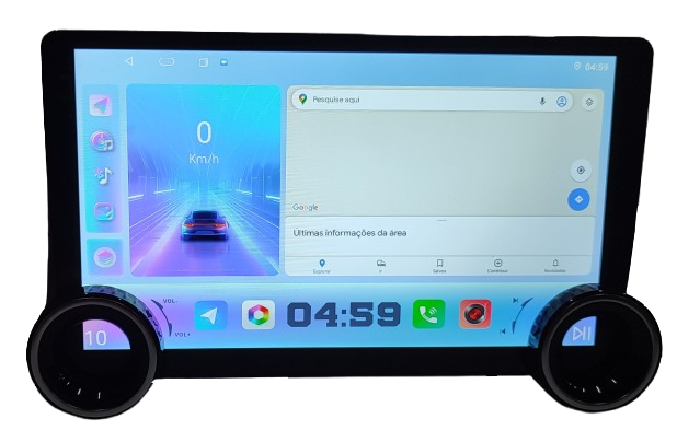 CENTRAL MULTIMIDIA ANDROID 2 DIN 10" OCTACORE 4/64G DOUBLE CINOY