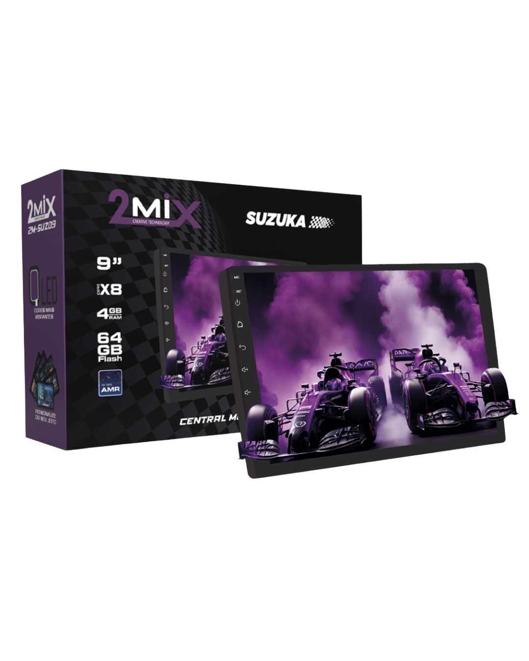 central-multimidia-octacore-2-din-9"-suzuka-qled-4gb--64gb-flash-2-mix