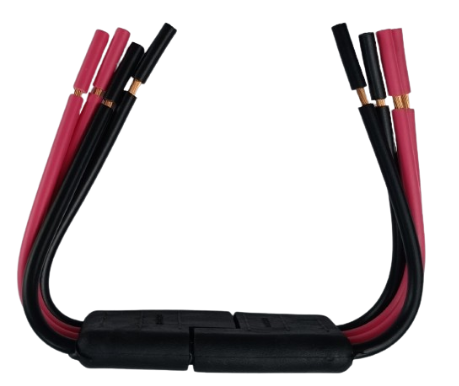 CONECTOR PLUG POLARIZADO 4 VIAS FIO 4,00 MM UNIDADE