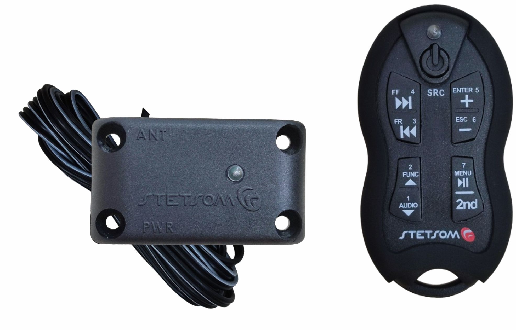 CONTROLE DE DISTANCIA SX2 UNIVERSAL PRETO STETSOM